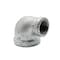Thrifco Plumbing 1-1/2 Inch x 1-1/4 Inch Galvanized Steel 90 Degrees Reducer Elbow 5217024 - alternate 1